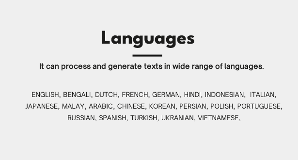opeanai languages